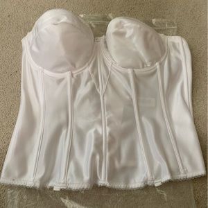 Dominique White Torsolette